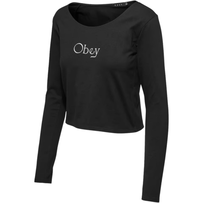OBEY Women's Frequency Long Sleeve T-Shirt