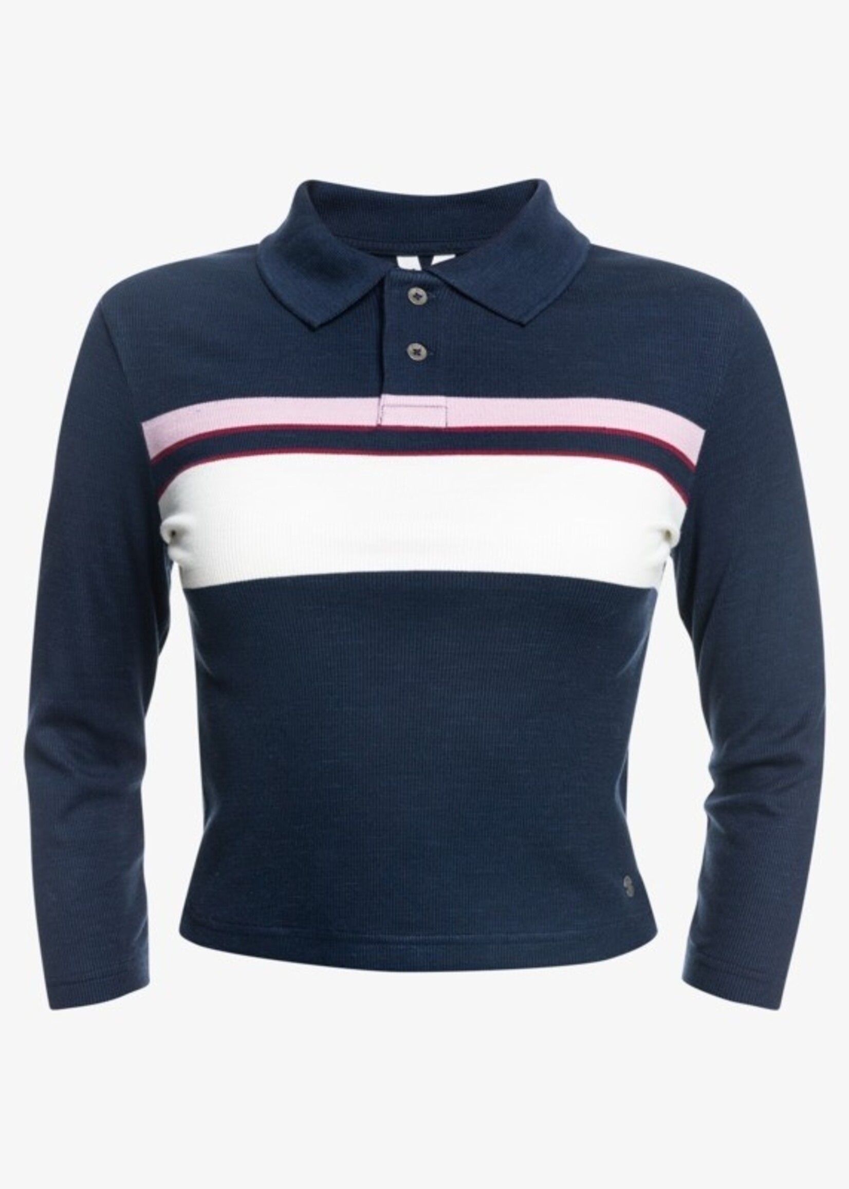 Roxy Women's Happy Place Long Sleeve Polo Shirt