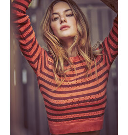 RVCA Camille Rowe Paris Pointelle Sweater