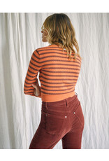 RVCA Women's Camille Rowe Paris Pointelle Lone SleeveSweater