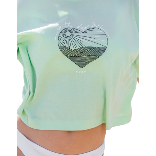 Roxy Earth Day Organic Cropped T-Shirt