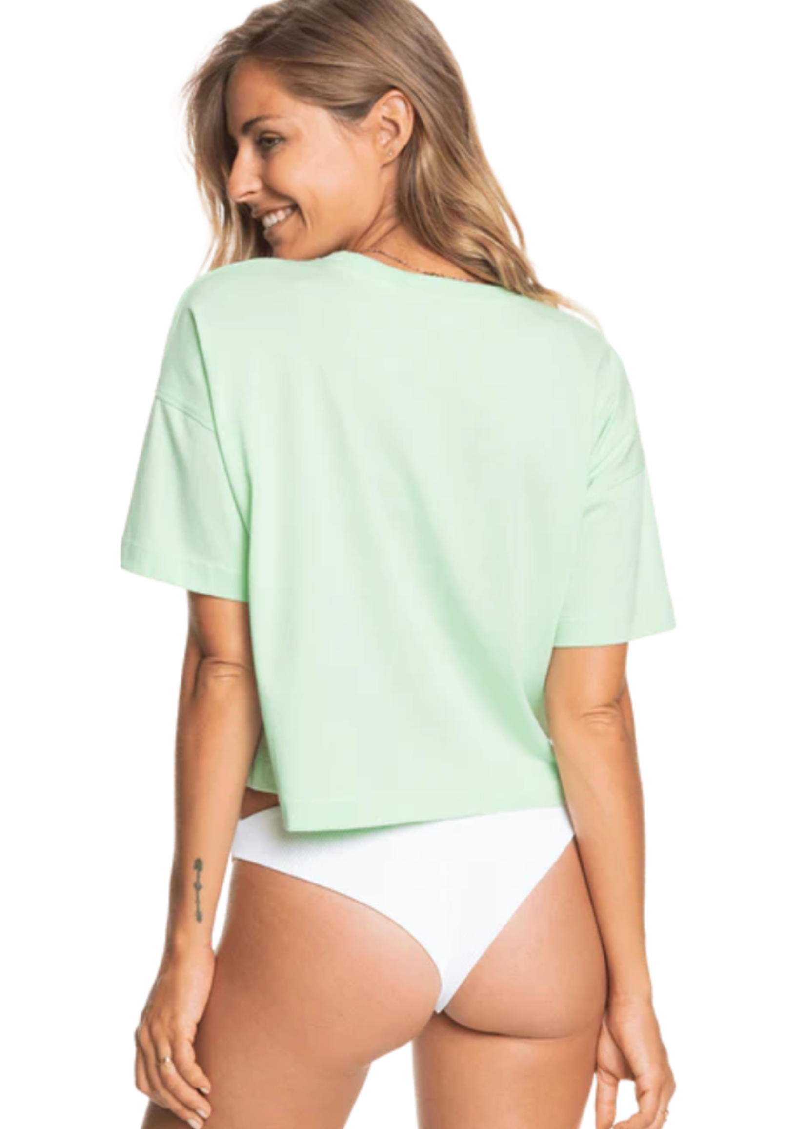 Roxy Earth Day Organic Cropped T-Shirt