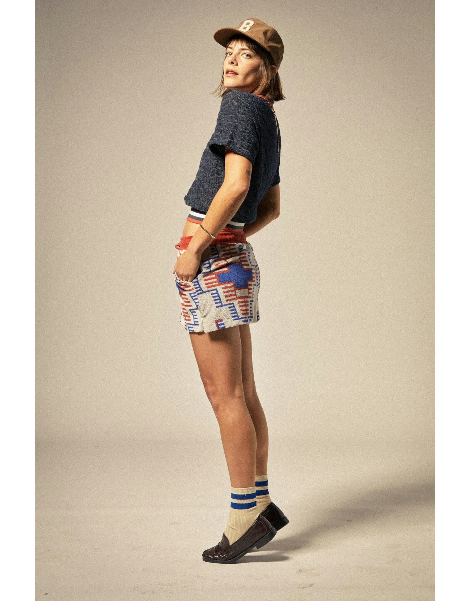 Brixton Women's Retro Mesh Short Sleeve Polo