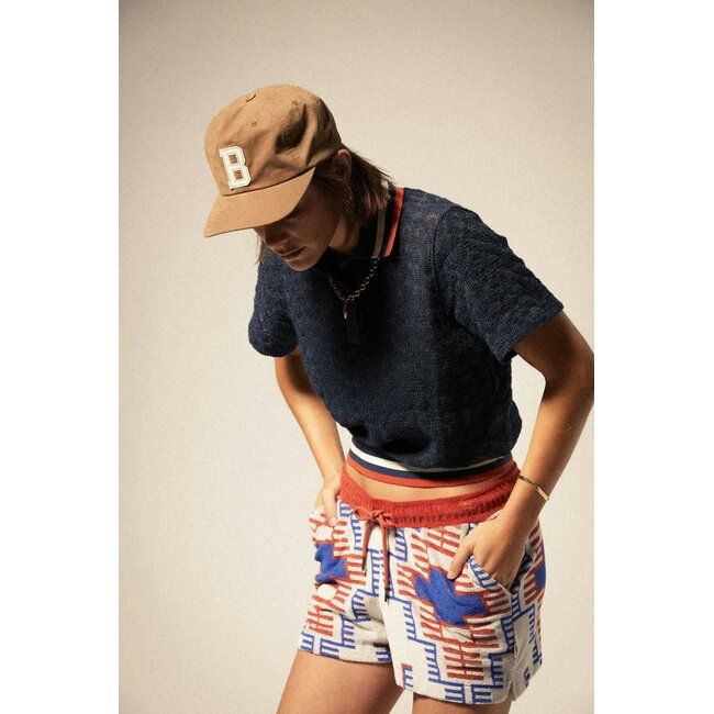 Brixton Women's Retro Mesh Short Sleeve Polo