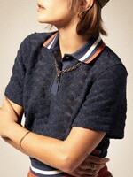 Brixton Retro Mesh Short Sleeve Polo