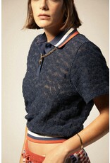 Brixton Women's Retro Mesh Short Sleeve Polo