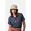 Brixton Women's Retro Mesh Short Sleeve Polo