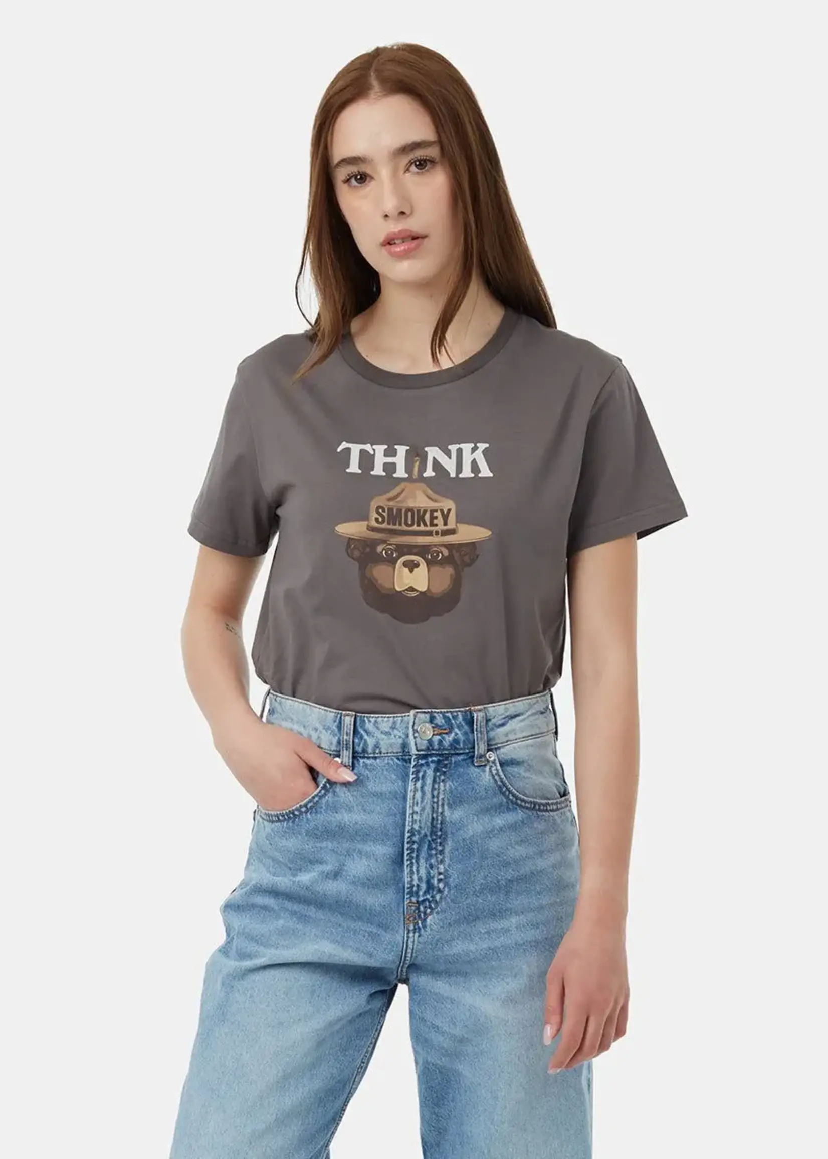 Women's Smokey Bear Think T-Shirt