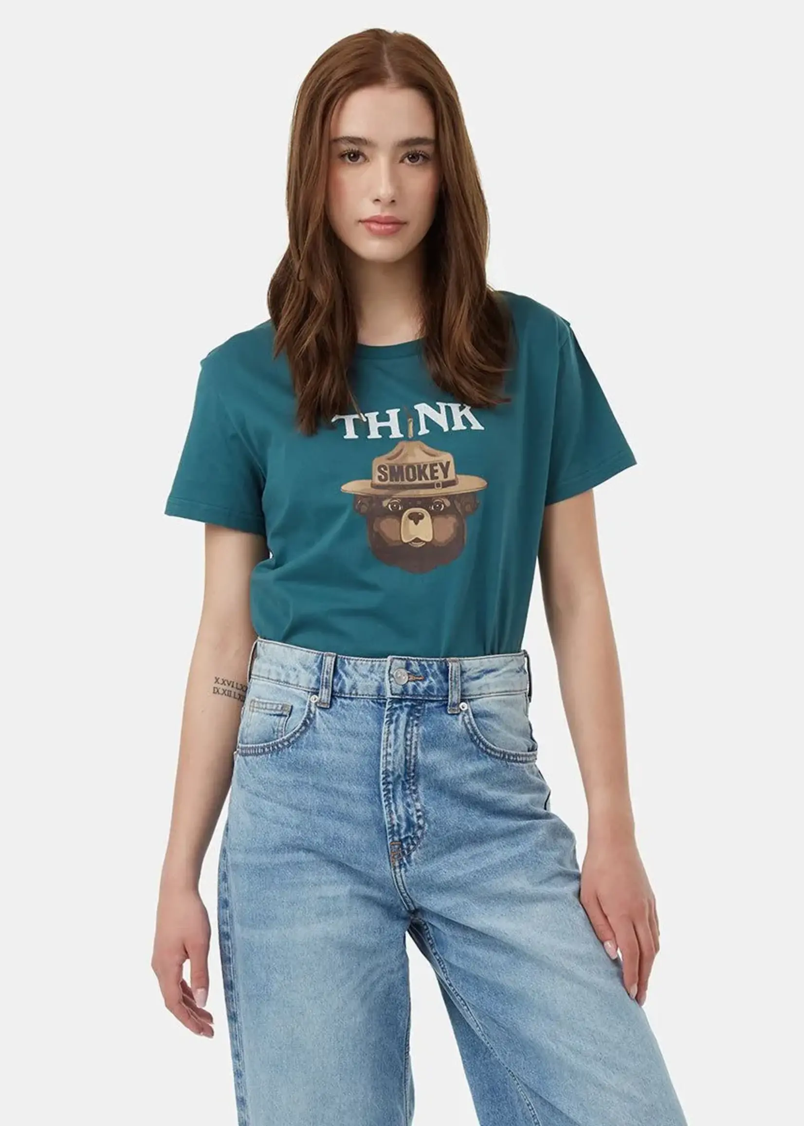 Women's Smokey Bear Think T-Shirt