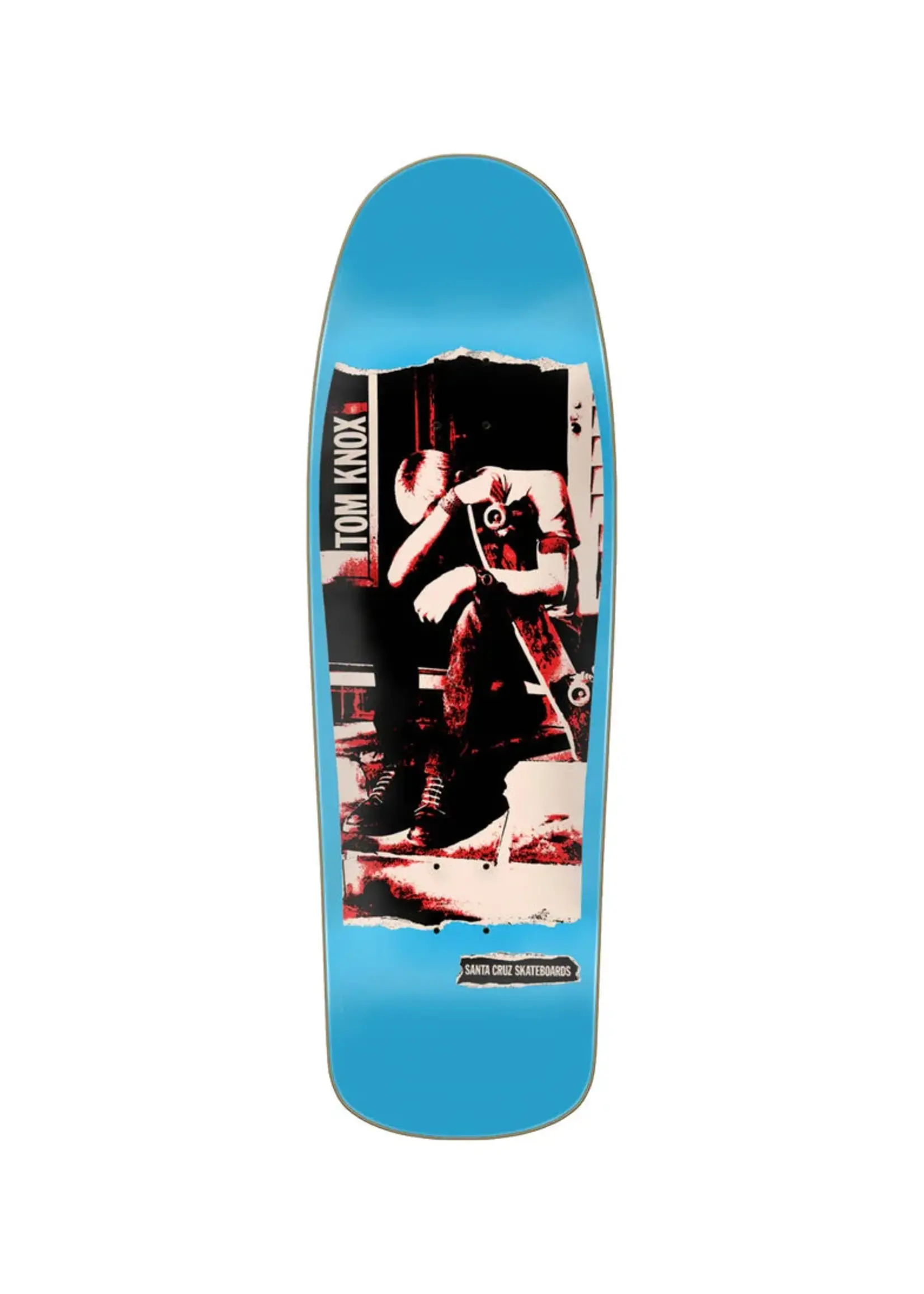 Santa Cruz Knox Punk Reissue Cruiser Skateboard Deck 9.89"