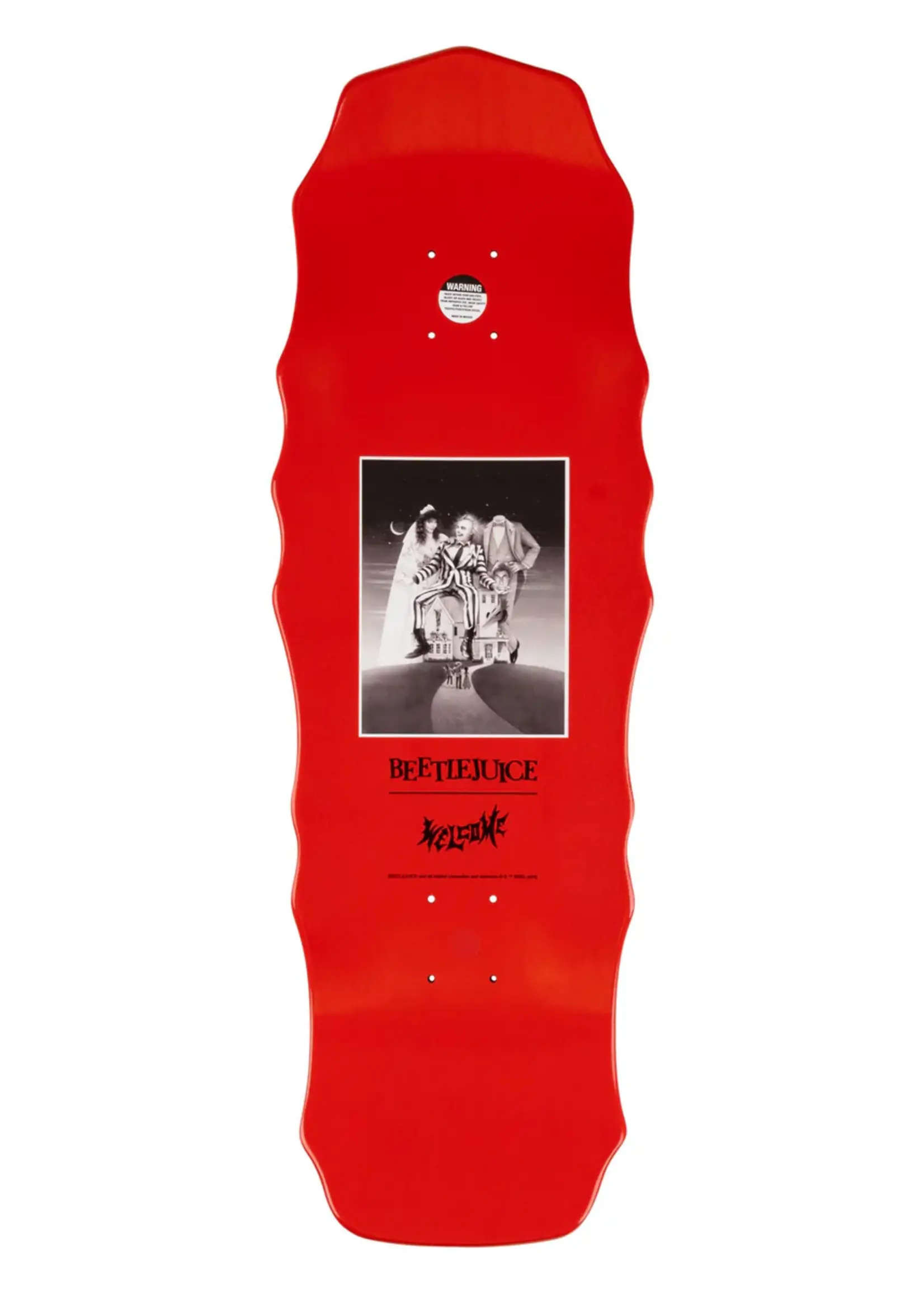 Welcome Beetlejuice Carousel Cruiser Skateboard Deck 10"