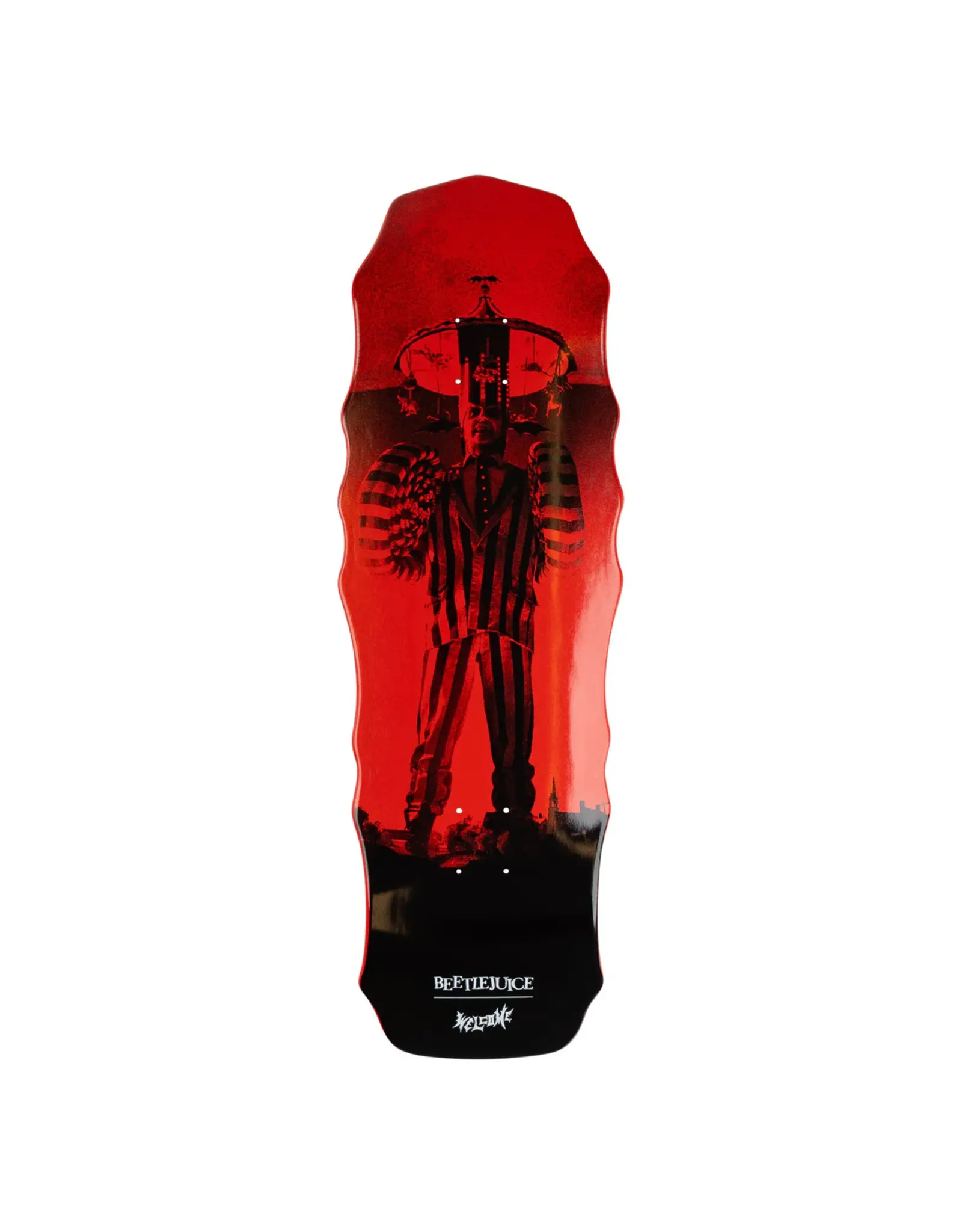 Welcome Beetlejuice Carousel Cruiser Skateboard Deck 10"