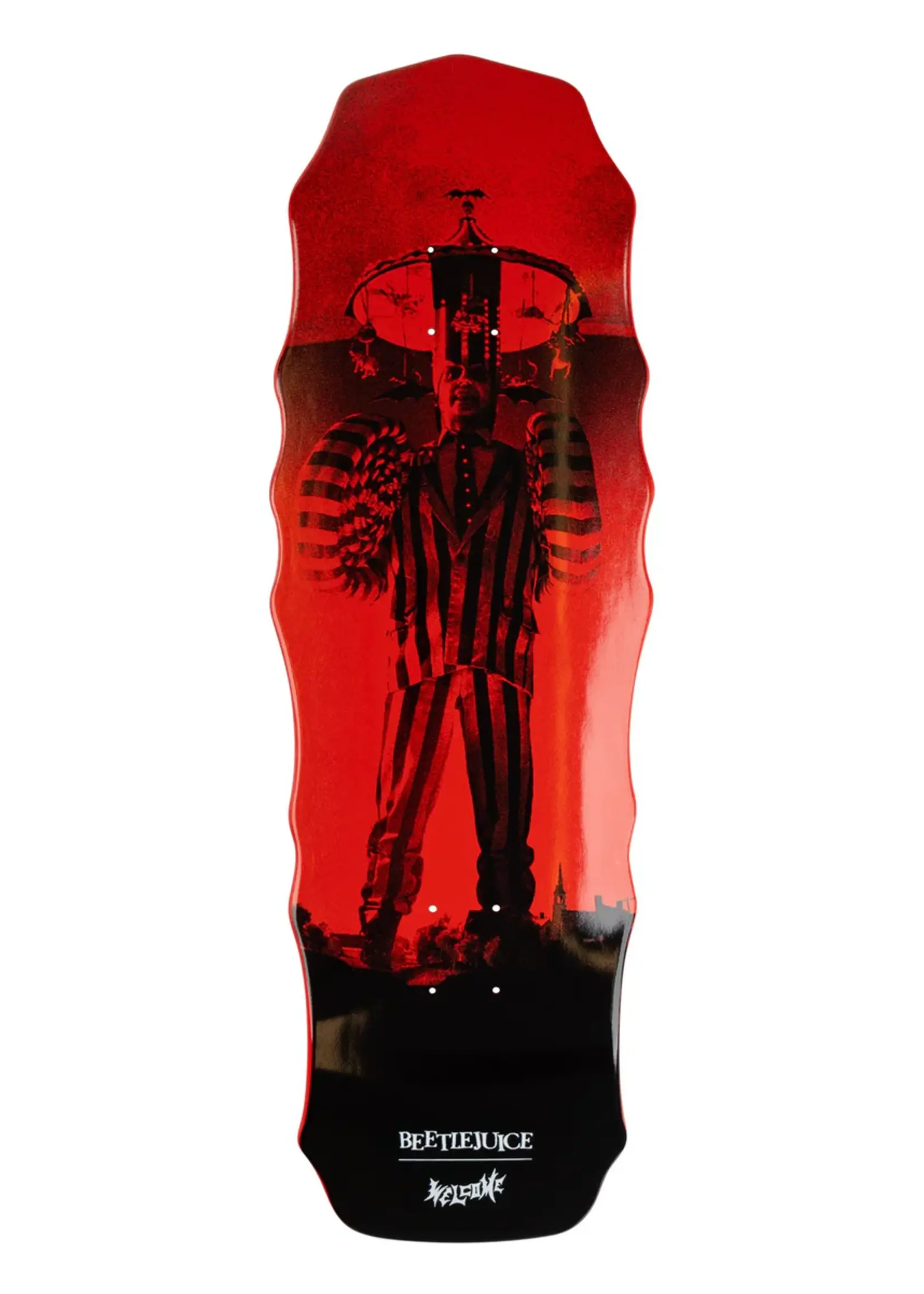 Welcome Beetlejuice Carousel Cruiser Skateboard Deck 10"