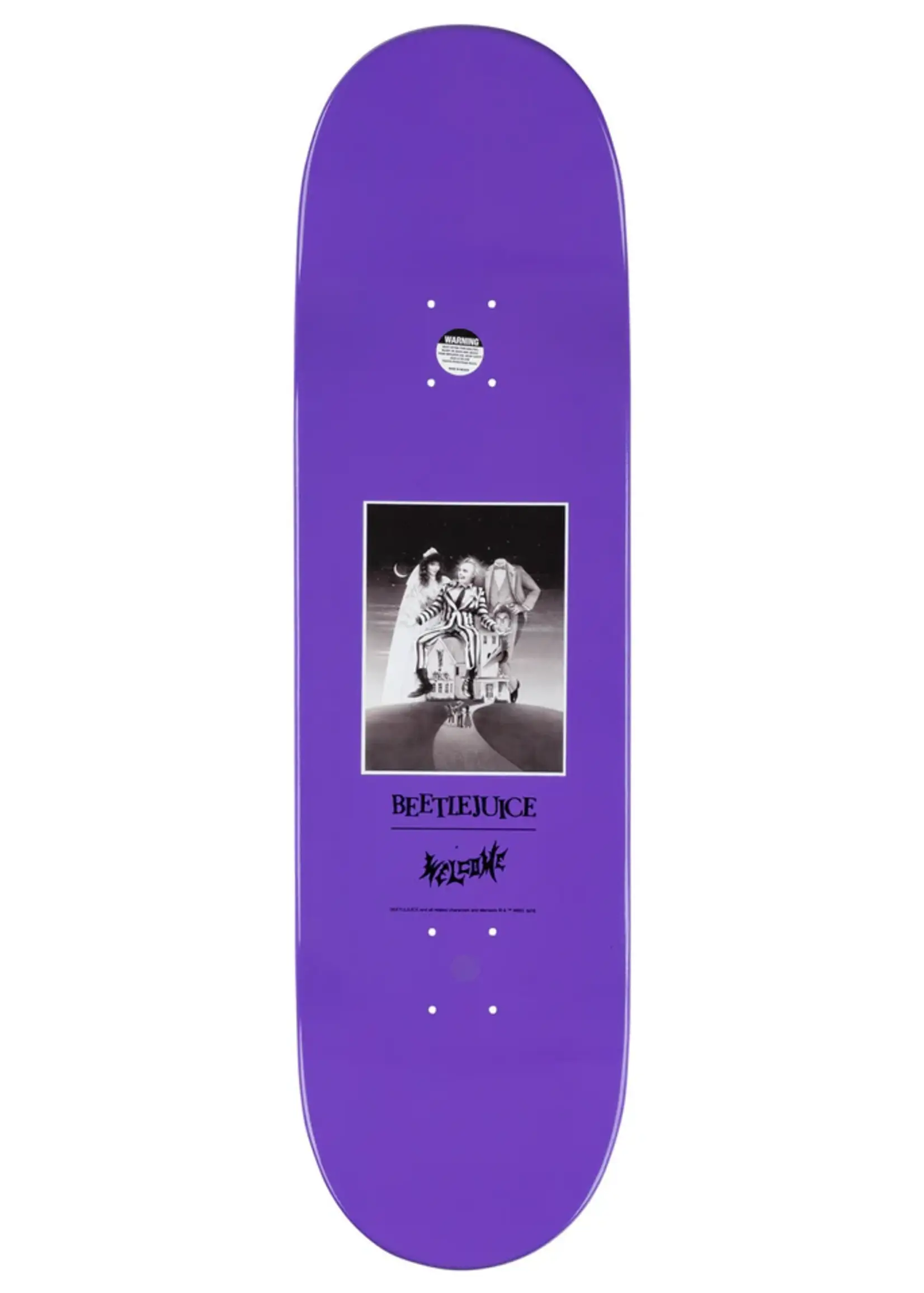 Welcome Beetlejuice Showtime Skateboard Deck 9"