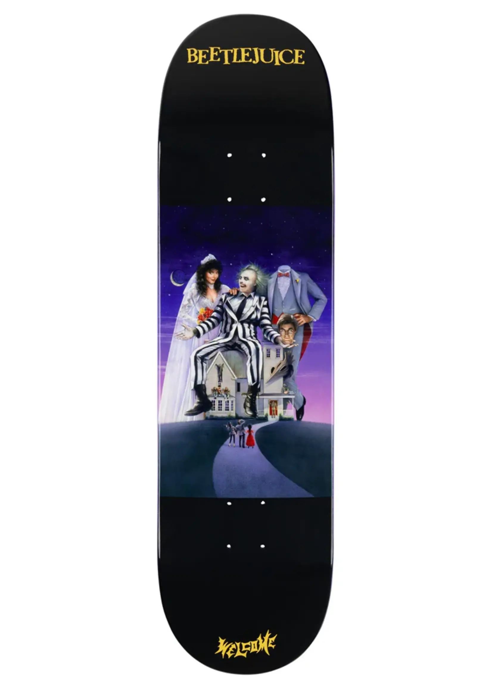 Welcome Beetlejuice Showtime Skateboard Deck 9"
