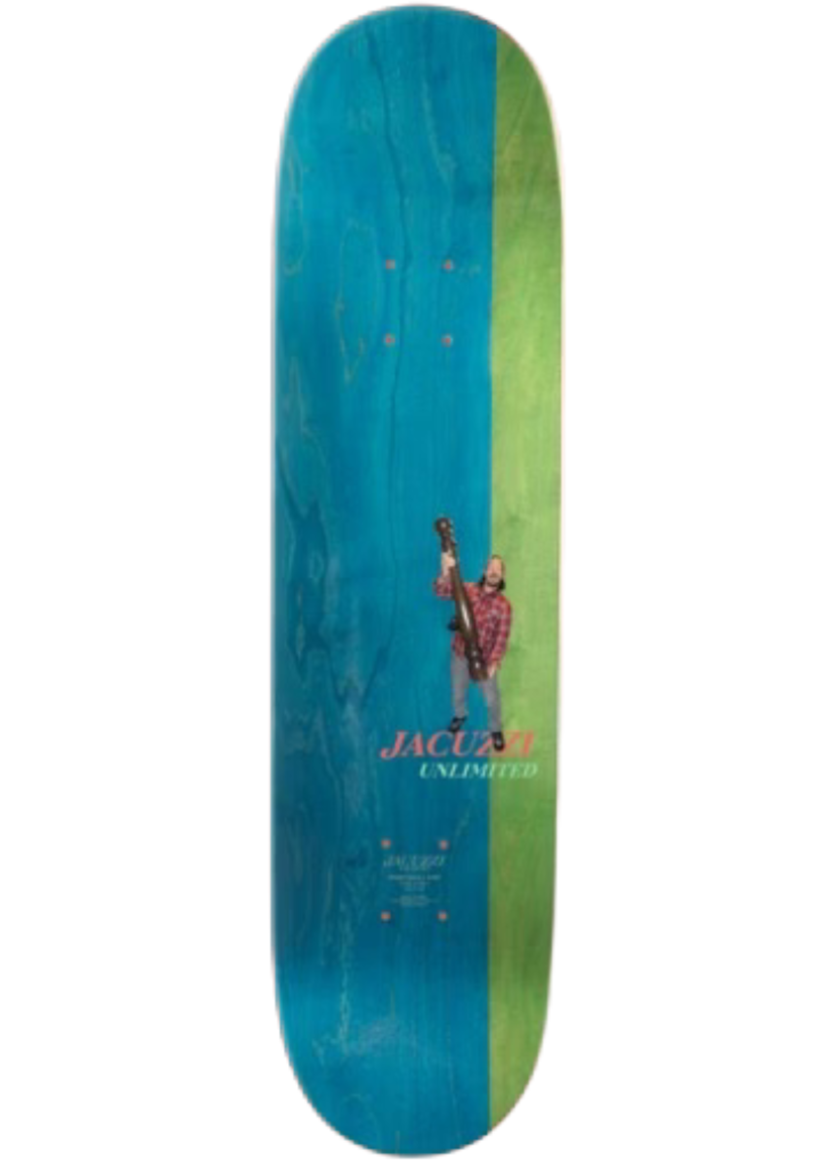 Jacuzzi Caswell Berry Pepper Grinder Skateboard Deck 8.25"