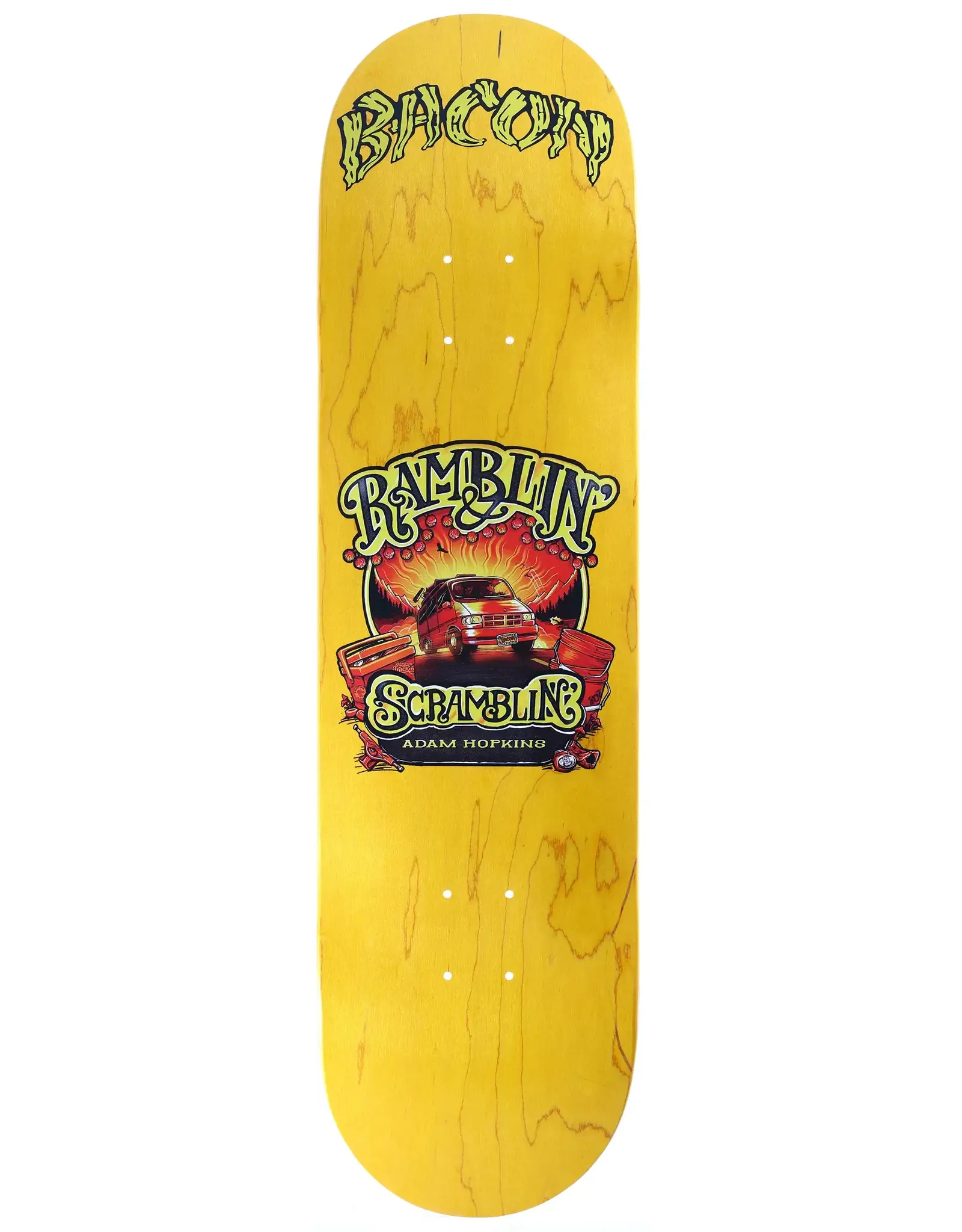 Bacon Skateboards Hopkins Ramblin And Scramblin Skateboard Decks