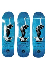 Black Label John and Jeff Forever Autographed Stained Deck 9.25"
