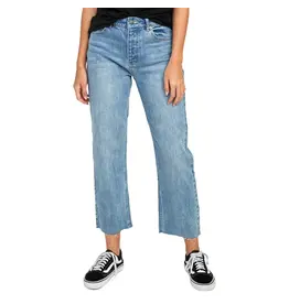 RVCA Holli High Rise Straight Crop Jean