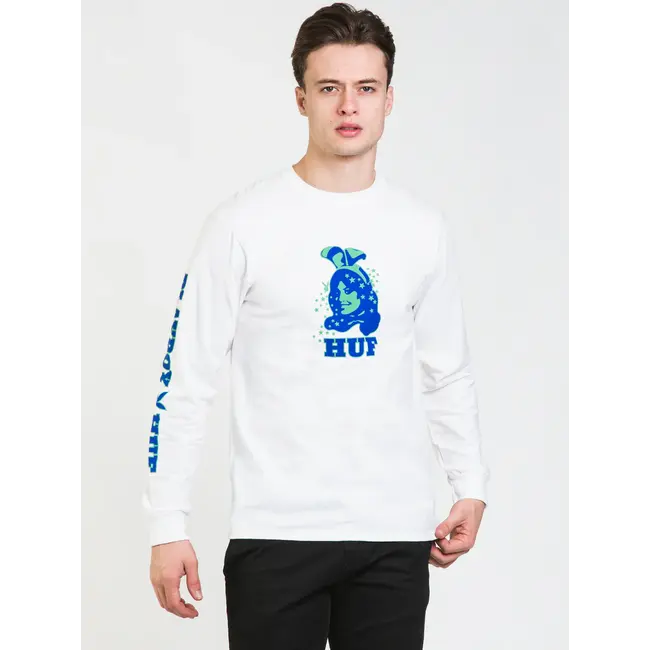 HUF Men's Bunny Long Sleeve Tee