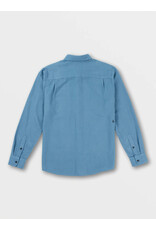 Volcom Men's Caden Solid Button up Long Sleeve