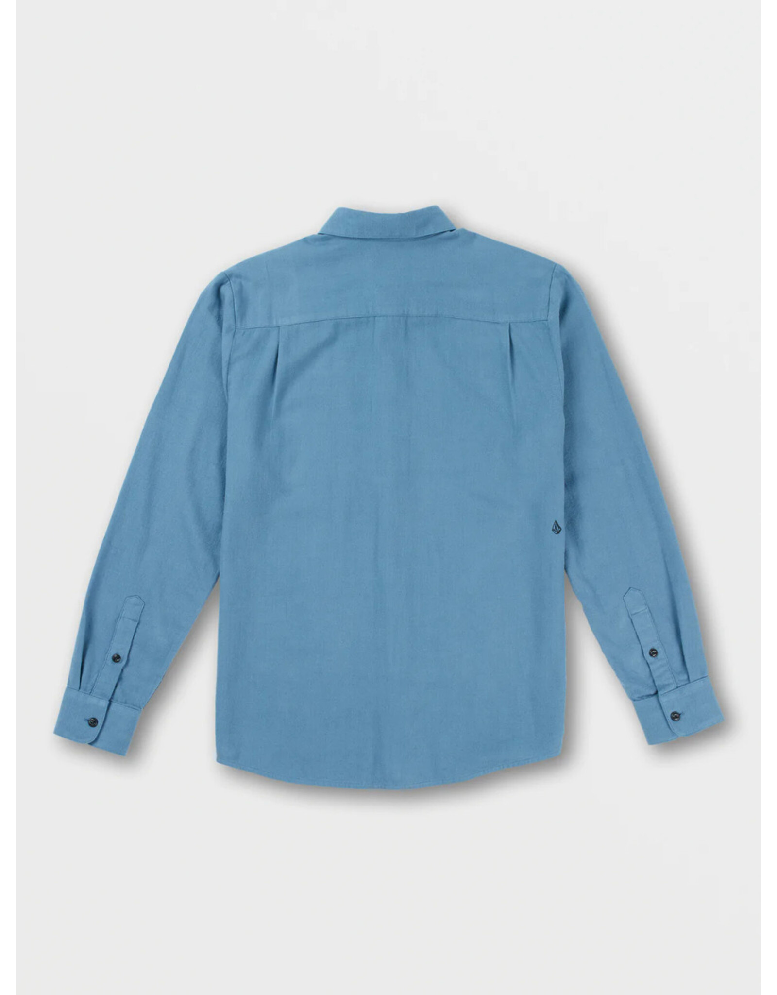 Volcom Men's Caden Solid Button up Long Sleeve