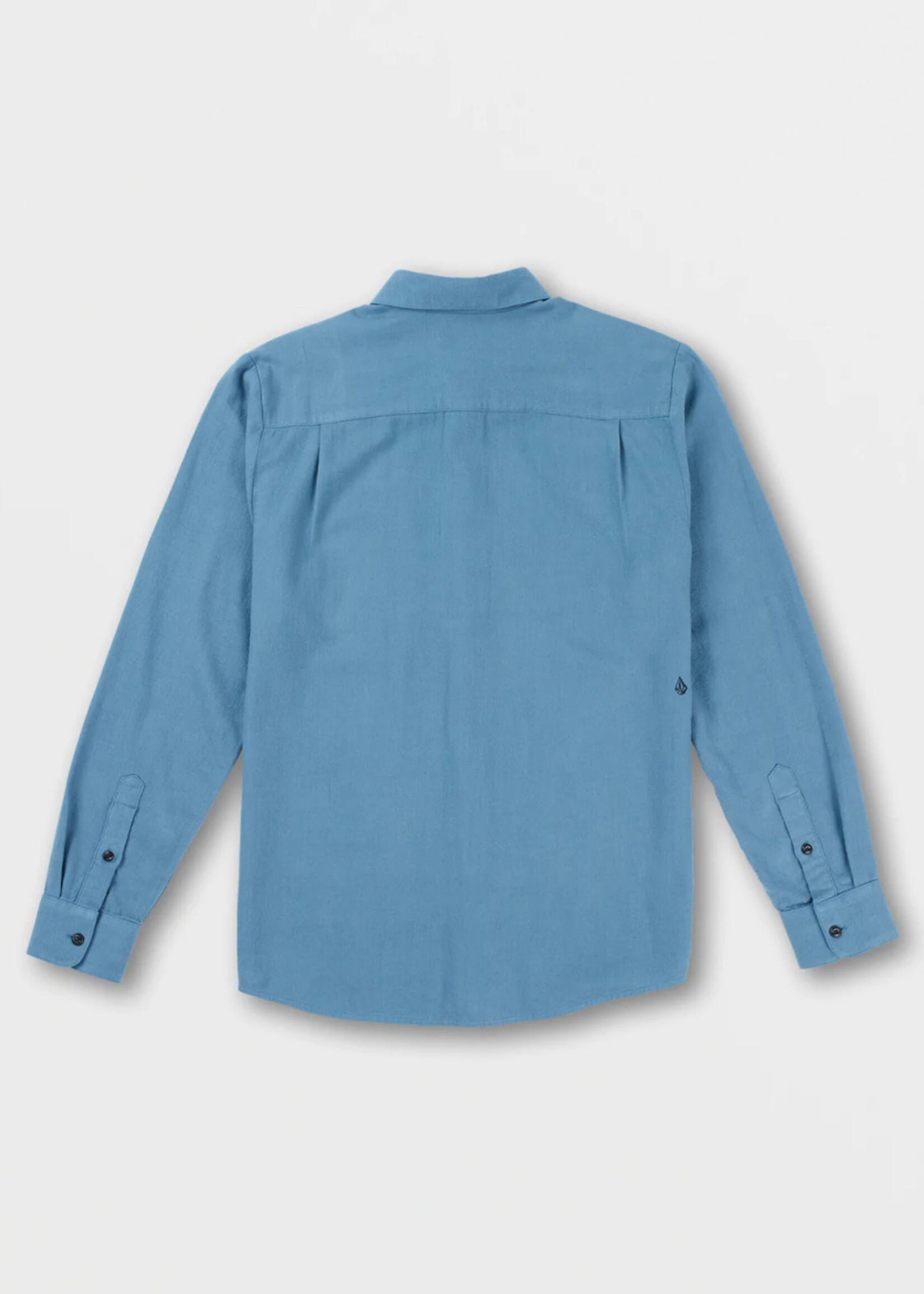 Volcom Men's Caden Solid Button up Long Sleeve