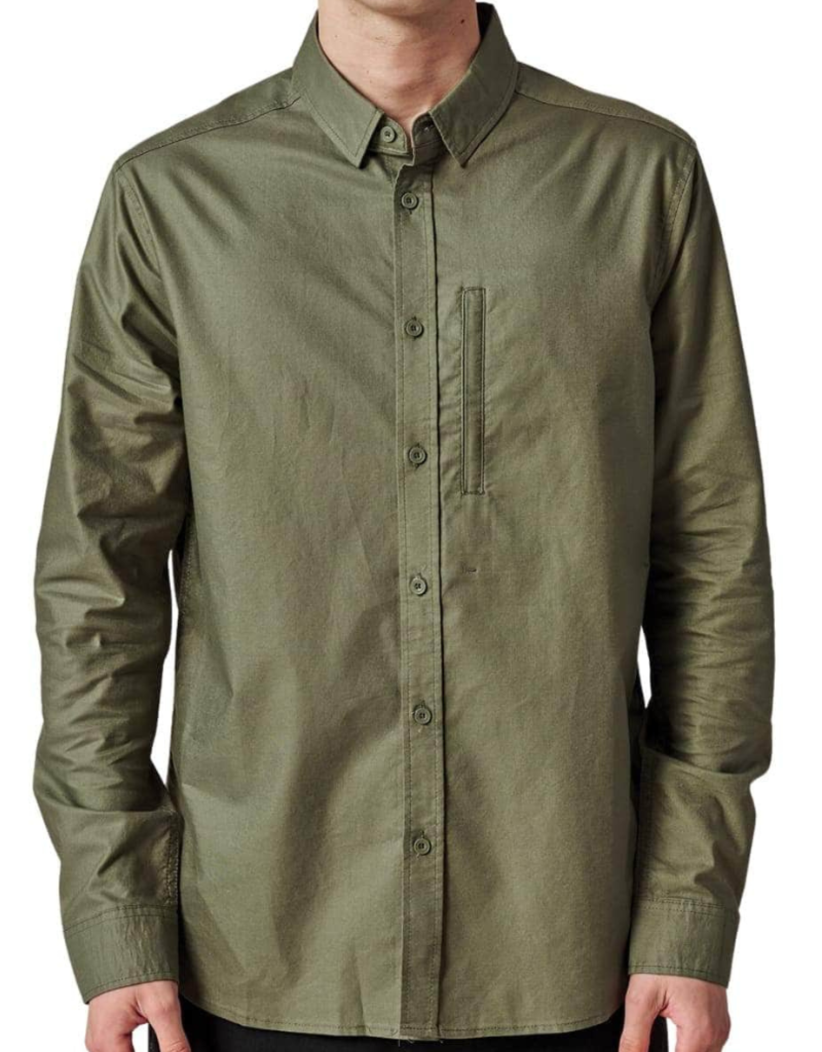 GLOBE Men's Foundation Long Sleeve Button up