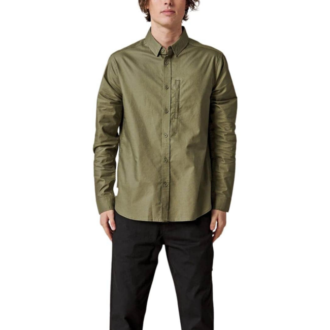 Globe Men's Foundation Long Sleeve Button up