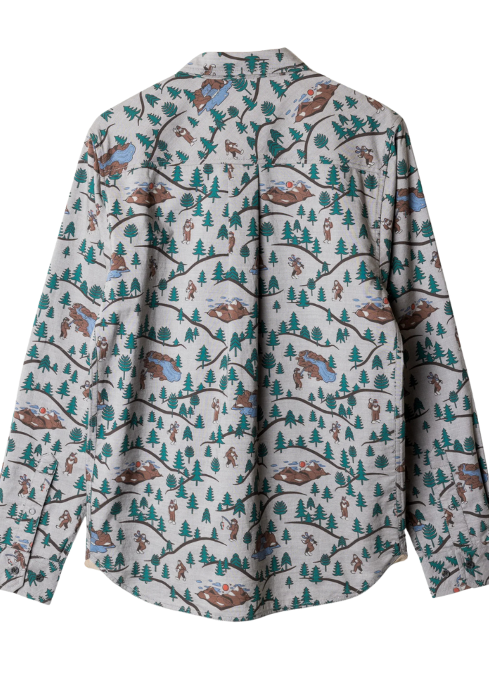 KAVU Linden Long Sleeve Button-Up