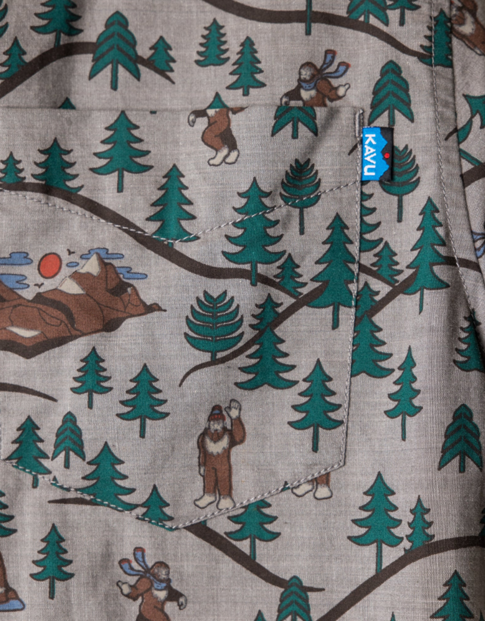KAVU Linden Long Sleeve Button-Up