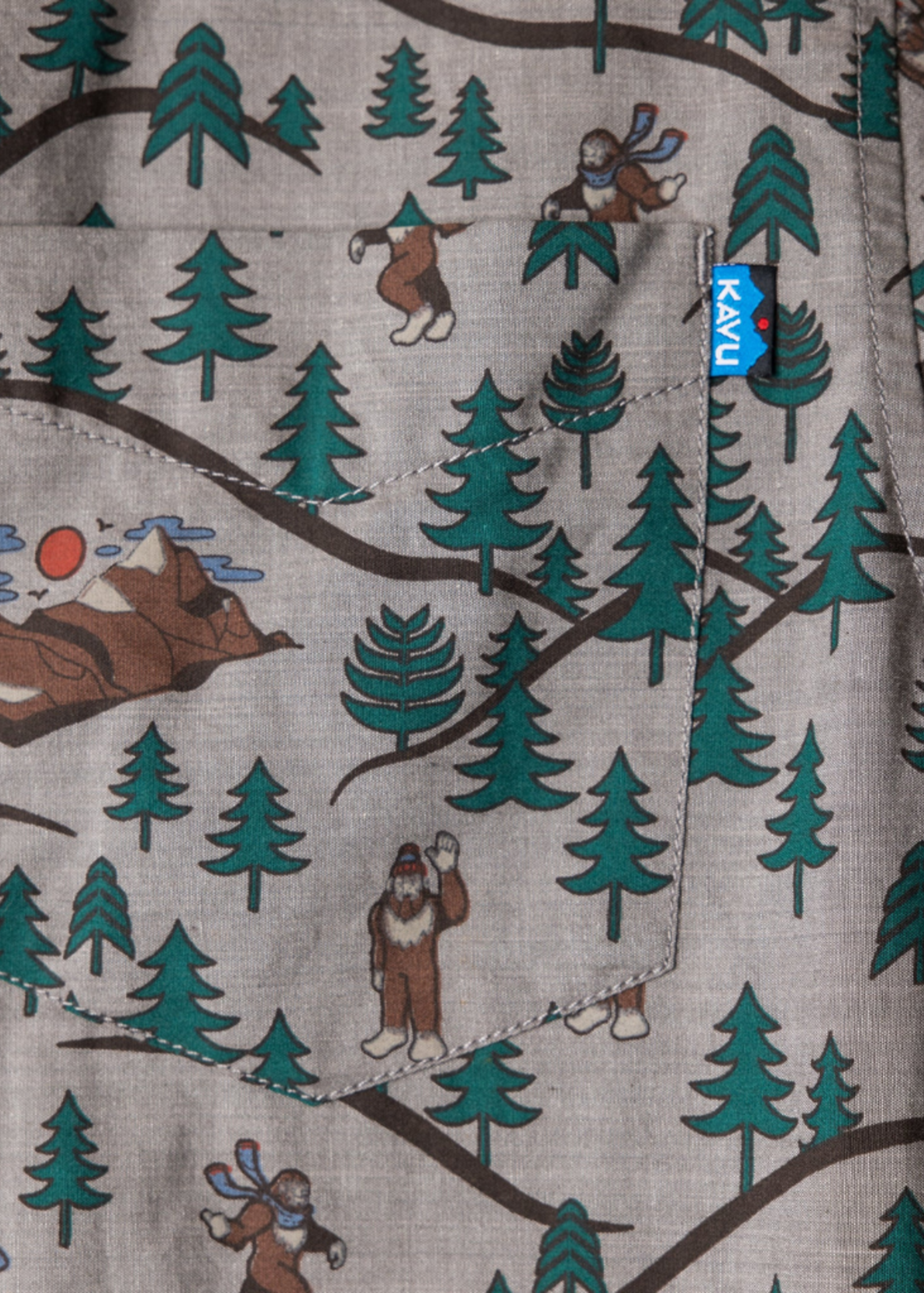 KAVU Linden Long Sleeve Button-Up