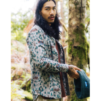KAVU Linden Long Sleeve Button-Up