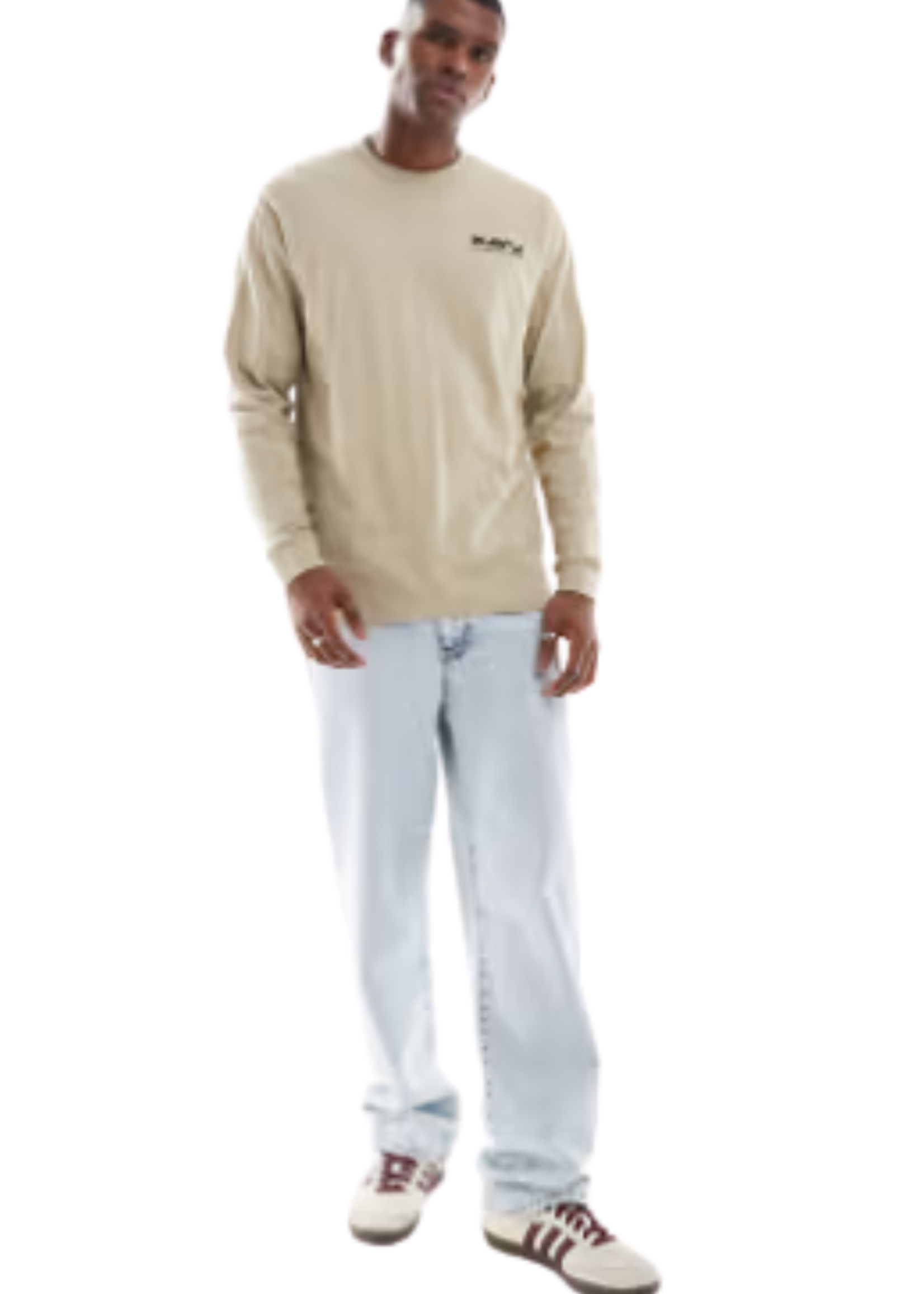 KAVU Men's Puzzle Time Long Sleeve Tee