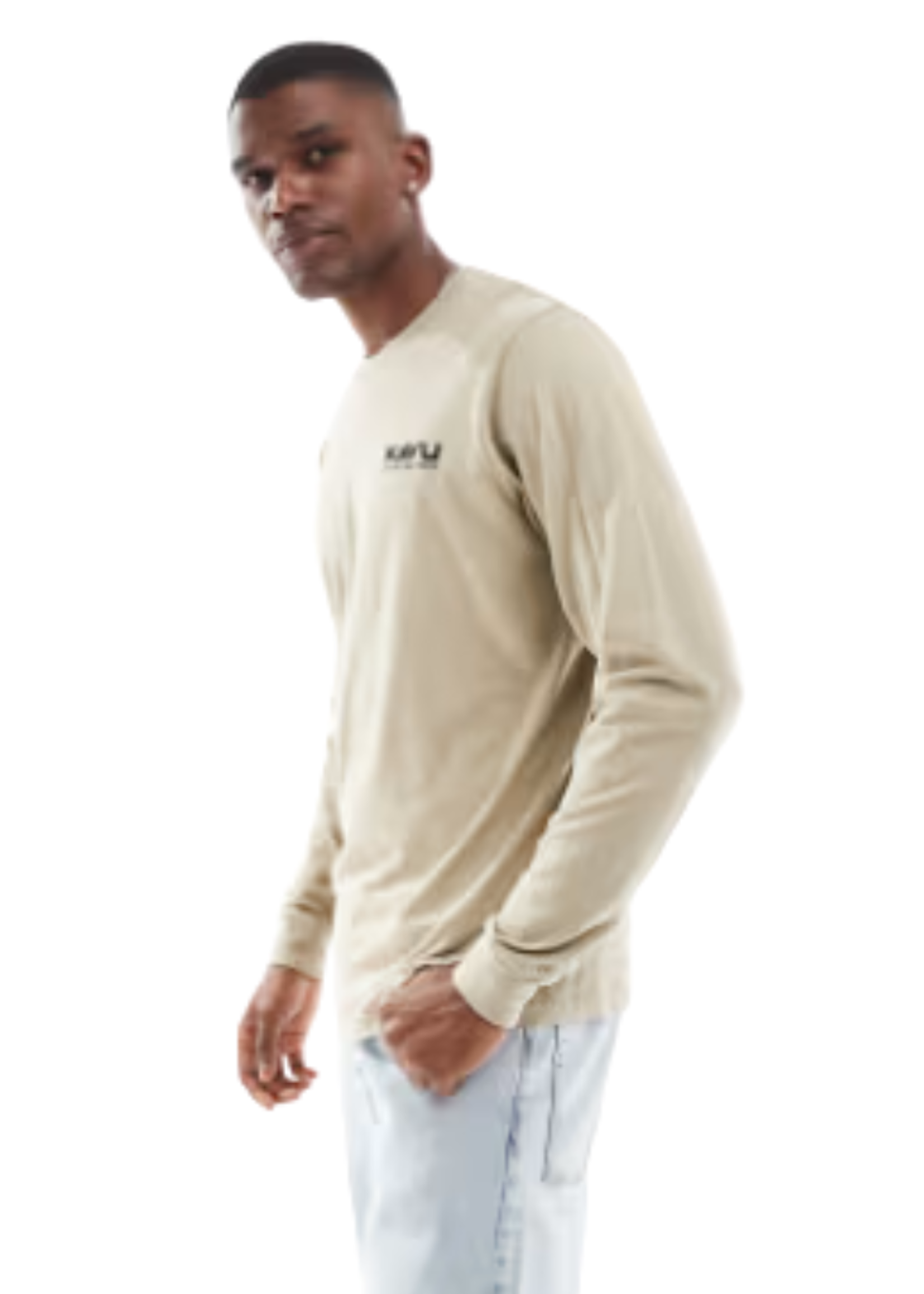 KAVU Men's Puzzle Time Long Sleeve Tee