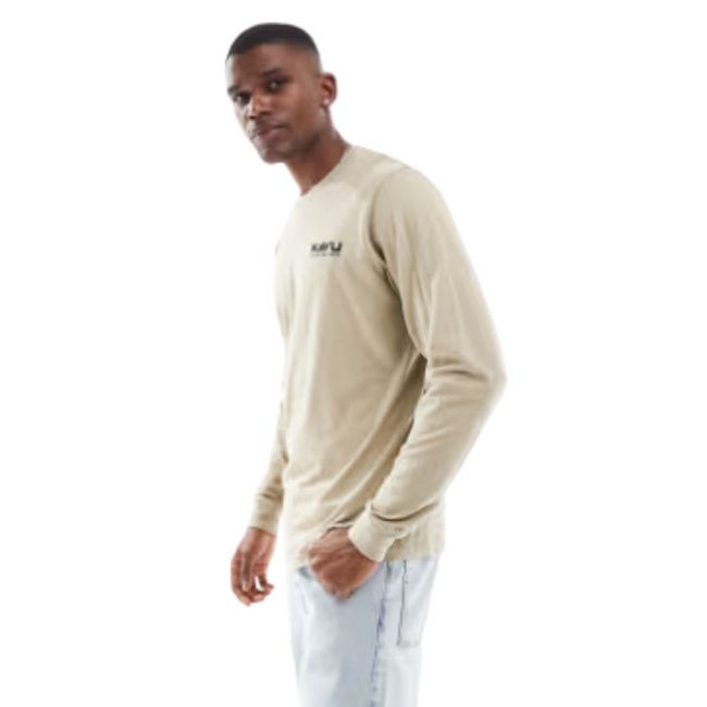 KAVU Men's Puzzle Time Long Sleeve Tee