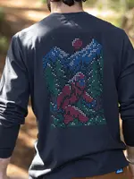 KAVU Sasquatch To Dot Long Sleeve Tee