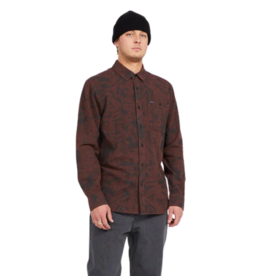 Volcom Tie Dye Flannel Long Sleeve