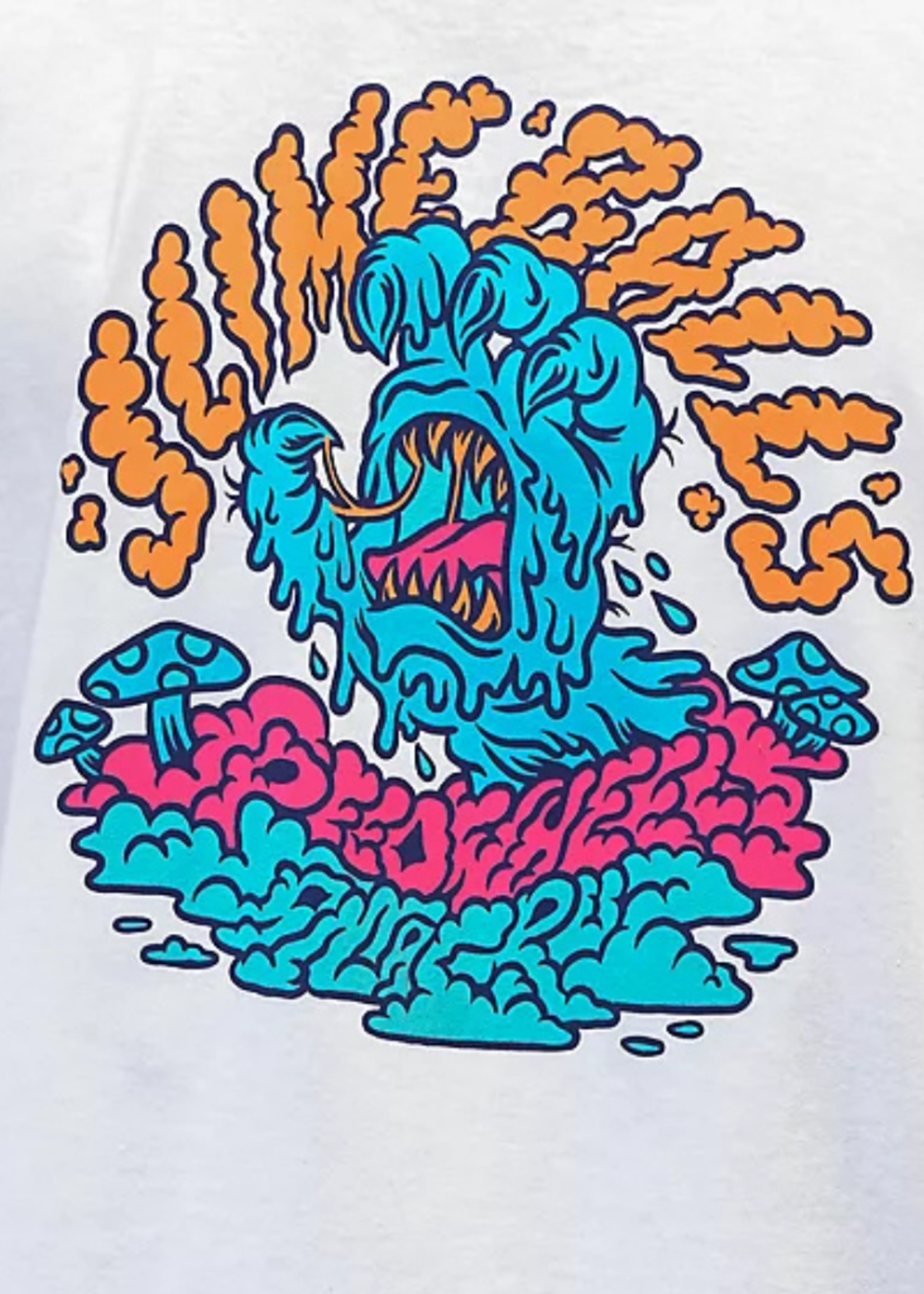 Santa Cruz x Slime Balls Men's Toxic Trip Long Sleeve Tee