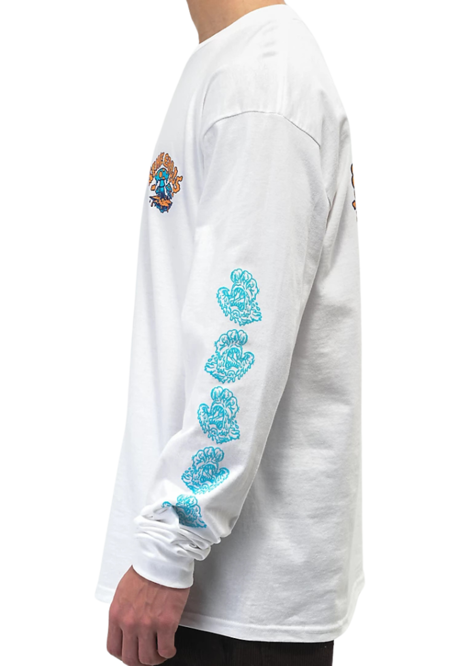 Santa Cruz x Slime Balls Men's Toxic Trip Long Sleeve Tee