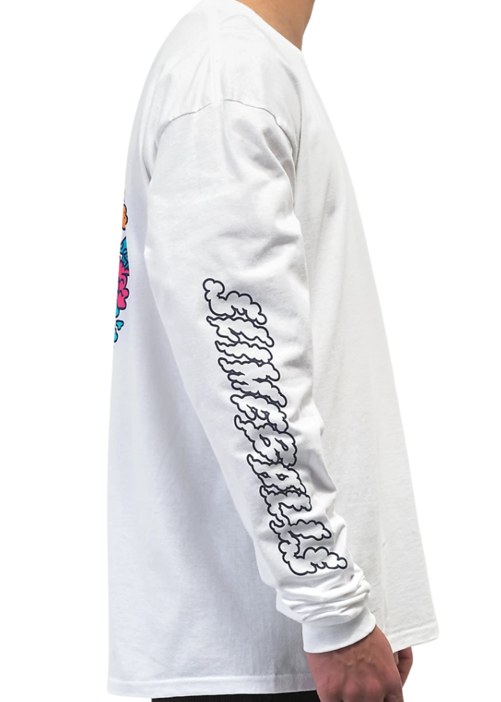 Santa Cruz x Slime Balls Men's Toxic Trip Long Sleeve Tee