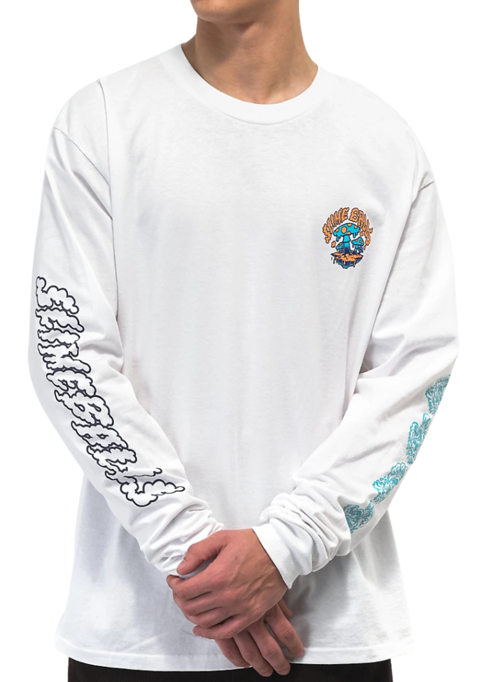 Santa Cruz x Slime Balls Men's Toxic Trip Long Sleeve Tee