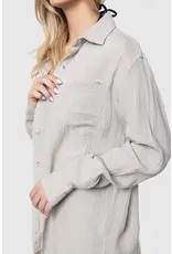 TEAMLTD Women's Boat Day Button Up Shirt