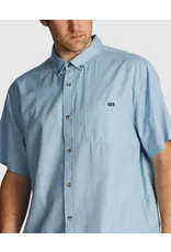 Billabong Men's All Day Short Sleeve Button up Shirt
