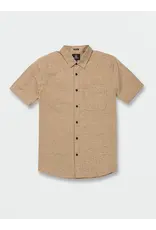 Volcom Men's Date Knight Short Sleeve Button up Shirt