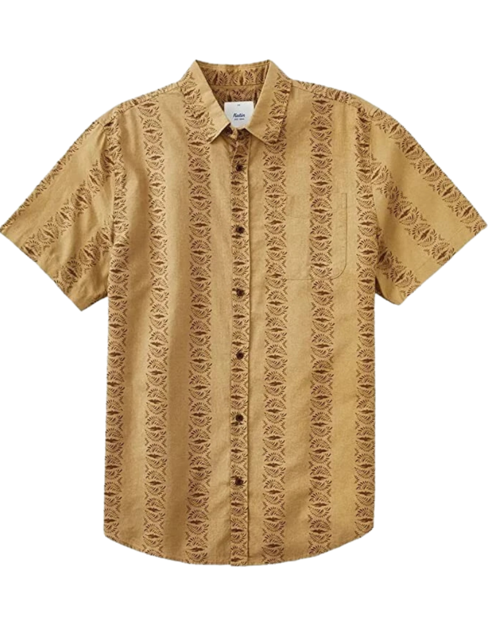 Katin Men's Dove Woven Sort Sleeve Button Up