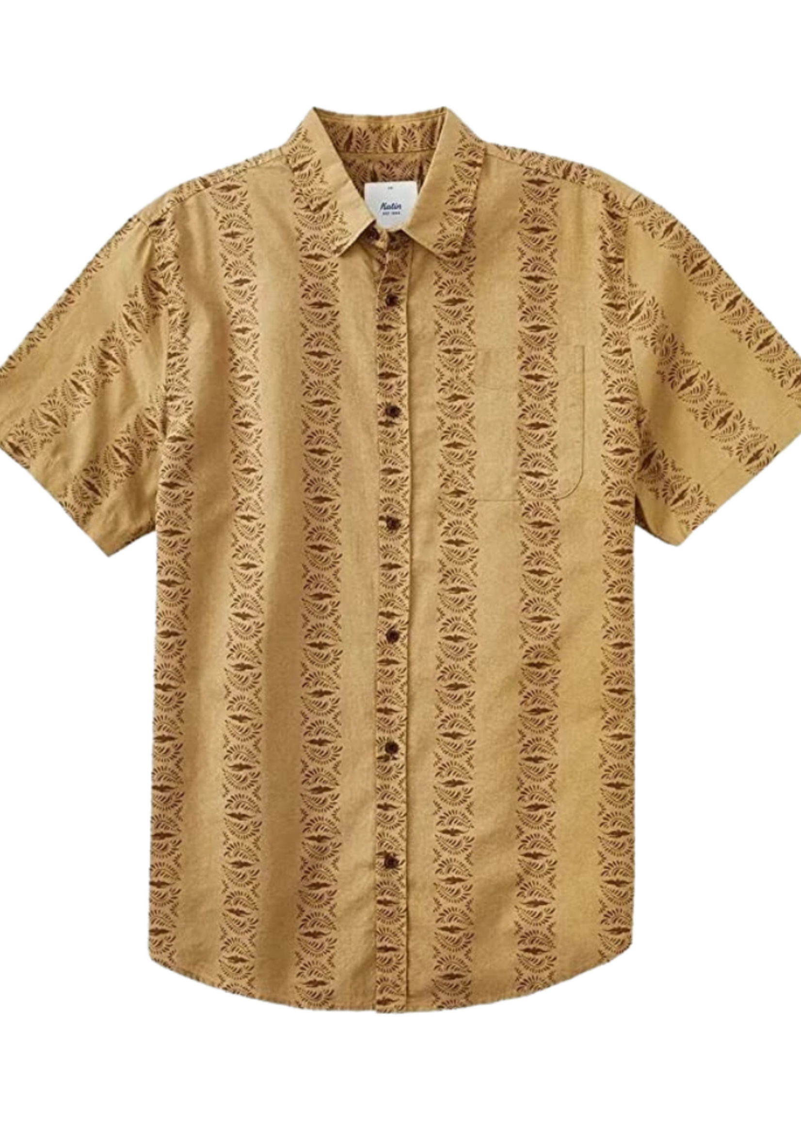 Katin Men's Dove Woven Sort Sleeve Button Up