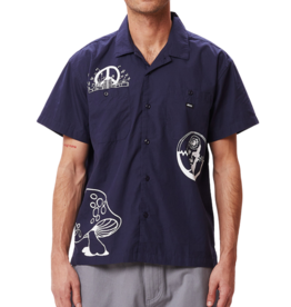 OBEY Oyster Woven Short Sleeve Button Up