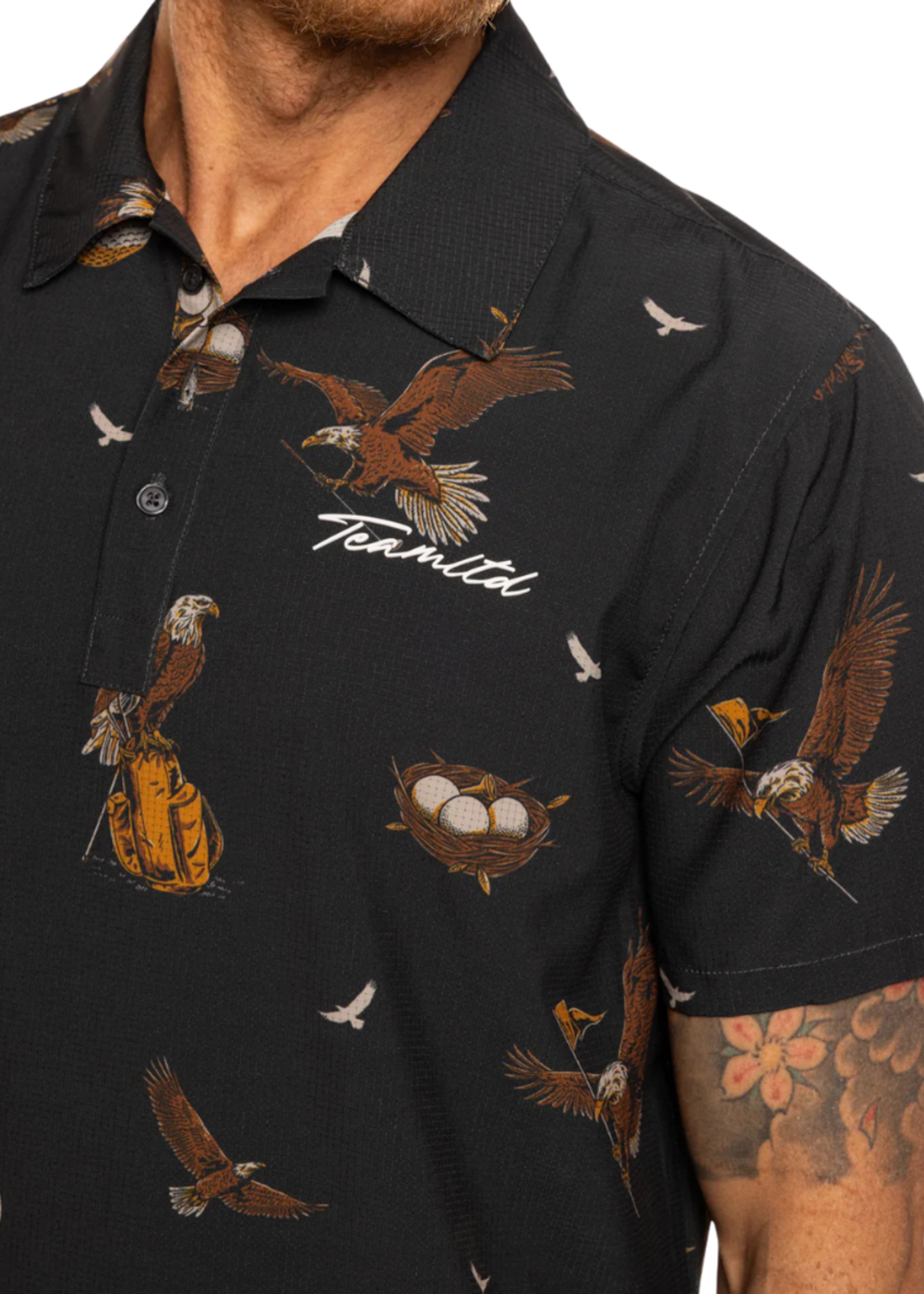 TEAMLTD Men's Par-Tee Polo