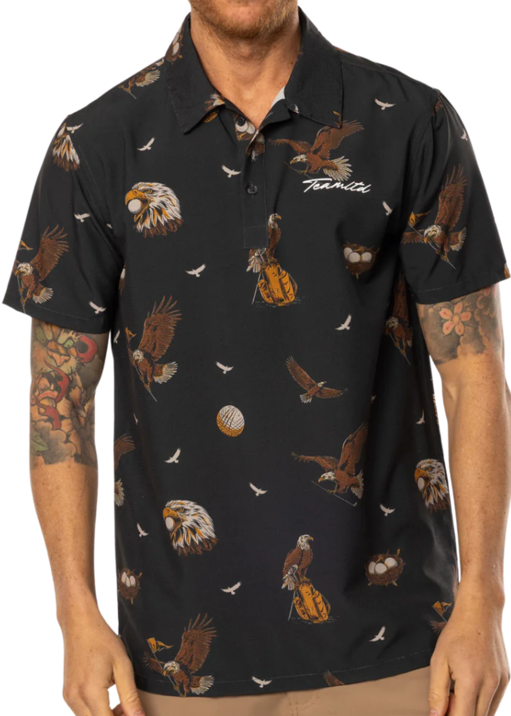 TEAMLTD Men's Par-Tee Polo